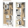 Crystal Flats Town Home Floor Plan